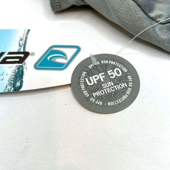 LAGUNA COASTAL FIT ABOVE THE KNEE BATHING SUIT, NAVY WITH RED & WHITE ANCHORS, L - Picture 14 of 15